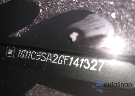 2016 Chevrolet Malibu Limited Lt из США, поврежденный, VIN 1G11C5SA2GF141327